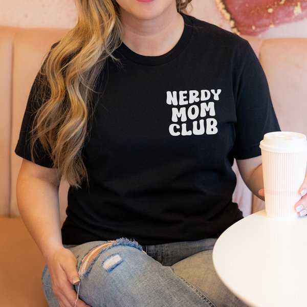 nerdy mom club shirt for christmas gift for nerdy mom gift for sister gift for wife